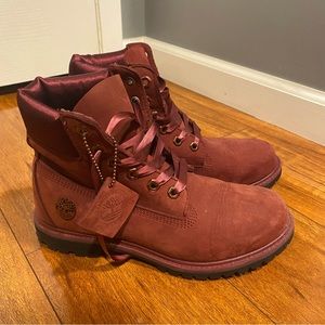 Timberland Woman Satin Collar Waterproof Boots